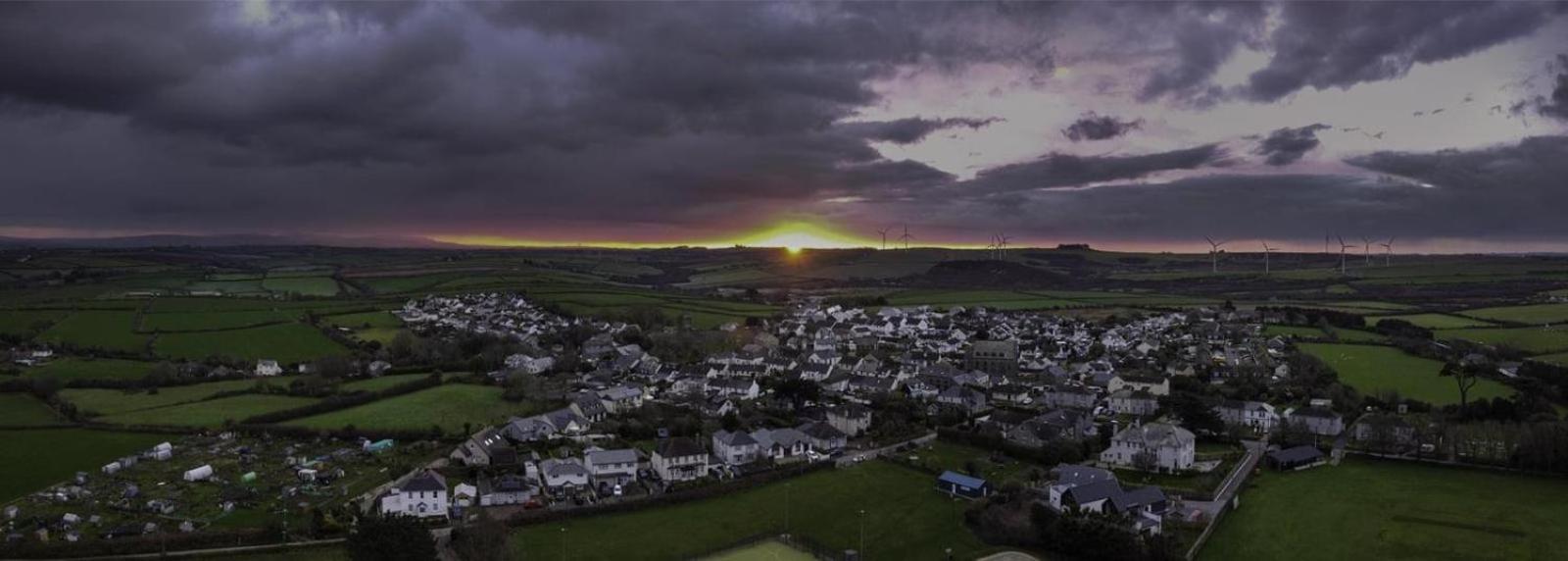 Bed and Breakfast Penhallow House St Newlyn East Exteriér fotografie